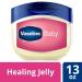 Vaseline 100% Pure Petroleum Jelly Baby 13 oz (Pack of 3) - 3 Pack Baby Skin Care Essentials - Buy Online on GoSupps.com
