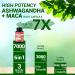3 Month Supply Ashwagandha Maca Root Supplement - 7000mg Herbal Equivalent with Turmeric Ginger - Stress Relief, Mood Support & Strength - Capsules for Energy and Wellness - Buy Online on GoSupps.com