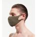 LOOKA Protective Fashion Air Mask - Washable Reusable Comfortable | Long Lemon Logo Khaki (Medium) - International Shipping Available - Buy Online on GoSupps.com
