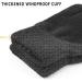 Cierto Winter Gloves - Unisex Cold Weather Stretchy Knit Thermal Touch Screen Gloves | Windproof Smart Phone Touchscreen Warm Gloves for Driving Running Cycling Hiking - Black - Buy Online on GoSupps.com
