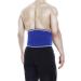 Rehband RX Back Bandage - 7mm Neoprene Stabilizer Belt for Back & Lumbar Support | Anatomical Fitness & Everyday Use - Blue S - Buy Online on GoSupps.com