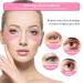 BREYLEE Pink Rose Eye Mask 60 Pcs - Under Eye Masks for Puffy Eyes, Dark Circles, and Wrinkles - Buy Online on GoSupps.com