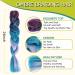Ombre Braiding Hair Extensions - High Temp Synthetic 24 Inch Pack of 3 (C26-LSS) | International Shipping Available - Buy Online on GoSupps.com