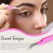 Lash Extension Tweezer Eyelash Tweezers for Extensions Precision Lashing Tweezers 3PC Set L-Shaped Boot Volume Dolphin Isolation (3Pc Pink Lash Tweezers Set) - Buy Online on GoSupps.com