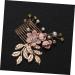 Housoutil Flower Hair Accessories Jeweled Hair Combs Crystal Hair Comb Pearl Hair Comb Wedding Rhinestone Hair Comb Crystal Hair Accessories Bridal Headpiece Pink Rhinestones Bride Veil - Buy Online on GoSupps.com