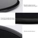 Hevers Sliders Fitness Gleitsche - Double-Sided Gliding Discs for Home Training | Full Body & Belly Workouts | 2 Pieces - Black - Buy Online on GoSupps.com