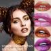 Buy Pink Glitter Lipstick | Diamond Metallic Shimmering Liquid Lipstick | Long-Lasting Smudge-Proof Gloss | Aurora Glossy Makeup - Buy Online on GoSupps.com