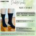 Shop Colorful Cotton Diabetic Socks for Men & Women - 6 Pairs Non-Binding Breathable Smooth Toe Seam - Buy Online on GoSupps.com
