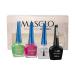 MASGLO Nail Polish Protect and Shine Set 4 Pcs - Kit 2 Base Coats 2 Top Coats 0.5 Fl. Oz - Buy Online on GoSupps.com