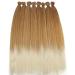 Pre Stretched Ombre Braiding Hair 30 8 Packs/Lot 27/613 Color | Yaki Texture | Hot Water Setting | Itch-Free Synthetic Extensions - Buy Online on GoSupps.com