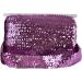 10-Yard Purple Sequin Trim Roll - 1-1/2-Inch Wide Stretchable Polyester Trim for Arts and Crafts - Buy Online on GoSupps.com