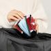 Anna Cowper Red Mouth Sanitary Napkin Storage Bag - Portable Period Pouch for Women and Teens - Multi-Colored - Buy Online on GoSupps.com