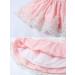 LZH Baby Girls Lace Dress 3-6 Months - Pink Tutu Gown for Wedding, Baptism & Pageant - Buy Online on GoSupps.com