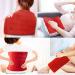 Heating Pad for Back Pain Relief - Electric, 12X15, 4 Heat Settings - Neck & Shoulder Pain Relief - 2 Hours Auto-Off - Machine Washable (RED) - Buy Online on GoSupps.com