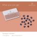Beadnova 50pcs Rubber Pin Back Butterfly Clutch Backings for Badges & Lapel Pins - Buy Online on GoSupps.com