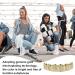 Kirdum Hip-Hop Tooth Clip - Gold-Plated Grillz with Rhinestones | Stylish Grilled Grill Caps for Cosplay & Parties - Buy Online on GoSupps.com