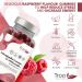 1200mg Ashwagandha Gummies - 150 Natural Raspberry Flavour Chewables - Vegan & Gluten-Free Supplement with 5% Withanolides - 2 Months Supply - Buy Online on GoSupps.com