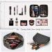 KTMOUW 3 Pcs Waterproof Makeup Bag Set for Women - Portable Travel Cosmetic Organizer in Black - Buy Online on GoSupps.com