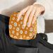 Guantierendiy Halloween Pumpkin Menstrual Cup Pouch | Large Capacity Sanitary Napkin Storage Bag | Portable Makeup Organizer for Girls | Color 4 - Buy Online on GoSupps.com
