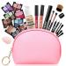 Makeup Set for Girls Teens Women Makeup Kits for Teen Makeup Gift Set for Beginners Teenagers Travel Makeup Kit with Eyeshadow Blusher Contour Foundation Mascara Eyeliner Cosmetic bag Set A