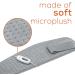 Beurer UHP49 Heating Pad for Back Pain Relief - 6 Heat Settings, Soft Microplush Fabric - Machine Washable with Auto Shut Off - Electric Heating Pad for Cramps and Muscles - Adjustable Strap - Buy Online on GoSupps.com