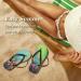 Mnsruu Abstract Flower Flip Flops | XXL Men & Women | Perfect for Home Hotel Spa & Travel - Buy Online on GoSupps.com