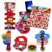 Miraculous Ladybug Hair Accessories Set - Bundle with Miraculous Ladybug Hair Scrunchies  Ponytail Holders  Hair Brush and More (Toddler Accessories for Girls)