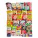 Korean Snack Box Variety Pack - 42 Count Individual Wrapped Gift Care Package Bundle Sampler Assortment Mix Candy Chips Cookies Treats for Kids Children College Students Adult