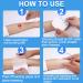 LotFancy Hydrocolloid Dressing 14 Pack - 4x4 Inch Ultra Thin Large Bandages - Buy Online on GoSupps.com