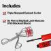 Revlon Triple Stepped Lash Curler with So Fierce Big Bad Lash Mascara - 0.34 Fl Oz (760 Blackest Black) - Buy Online on GoSupps.com