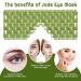 SATINIOR Jade Eye Mask - Hot/Cold Green Jade Facial Mask for Soothing Relief, Women Men Sleep Mask - Buy Online on GoSupps.com