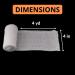 8 Pack Sterile Gauze Stretch Bandage Roll 4 x 4 Yards, 6-Ply Ideal for Wound Care, Easy-to-Use Cotton Hand Wrap for Ankles & Knees - Add to First Aid Supplies - Buy Online on GoSupps.com