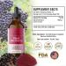 HERBAMAMA Organic Black Elderberry Liquid Extract - Alcohol-Free Elderberry Tincture for Adults - Vegan Cough Drops Supplement - 4 fl oz - Buy Online on GoSupps.com