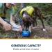 Ruffwear Trail Runner Bowl - Blue Pool | Best Portable Dog Bowl for Outdoor Adventures | International Shipping Available - Buy Online on GoSupps.com