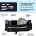 E Tronic Edge Running Belt - Unisex Money and Cell Phone Holder for Hiking - Adjustable Waist Pouch in Black - Buy Online on GoSupps.com