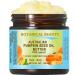 Botanical Beauty' PUMPKIN SEED OIL BUTTER Australian Natural VIRGIN UNREFINED RAW for Face Skin Damaged Hair Lip Nails 4 Fl.oz.- 120 ml