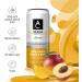 AQUA Carpatica Sparkling Mango & Peach 330ml x 4 - Natural Fruit Juice Infused Sparkling Water - Buy Online on GoSupps.com