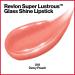 REVLON Super Lustrous Glass Shine Lipstick - Dewy Peach 0.15 oz | Hydrating Lip Color with Aloe, Hyaluronic Acid, and Rose Quartz - Buy Online on GoSupps.com