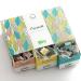 ORGANIC tea set | Gift set | Premium tea assortment 6 varieties natural flavors | Sample set 48 bags | Gift idea