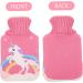 Lurrose Unicorn Hot Water Bottle Cover Set | Knitting Rubber Sack for Winter Warmth | International Shipping Available - Buy Online on GoSupps.com