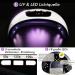 Musykrafties 54W LED UV Resin Nail Lamp - Gel Polish Dryer with Auto Sensor for Perfect Nails | International Shipping - Buy Online on GoSupps.com