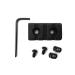 Ade Advanced Optics 3 Slots M-LOK Aluminum Rail Section - 2 inch - Black