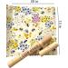 Organic Cotton Beeswax Wrap Roll | Extra Long & Easy to Use | Sustainable Reusable Food Wrap for Sandwiches | Beeswax Wrap Roll from Bees wax - Buy Online on GoSupps.com