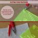 Madam Sew Seam Allowance Ruler and Magnetic Seam Guide for Sewing Machine | Perforated Seam Gauge for Perfect Straight Line Hems | Includes Pivot Point and Trim Line - Buy Online on GoSupps.com