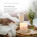 Woodsmoke + Leather Luxury Soy Wax Candle | Hand Poured Aromatherapy | 45 Hours Relaxing Home Spa Experience - Buy Online on GoSupps.com