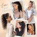 Shop Feshfen 45cm Ponytail Hair Extensions - Wavy Clip-In Braid for Women | Black Brown Synthetic Hair - Buy Online on GoSupps.com
