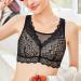 YUYUCH Soft Lace Minimizer Bra for Women - Wire-Free Comfort Daily Mesh Bra 95C Black | Shop Now - Buy Online on GoSupps.com