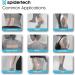 SpiderTech Gentle-Therapeutic Kinesiology Tape Roll 2 x 16.4' (50mm x 5m) - Sensitive Skin Relief - Buy Online on GoSupps.com