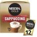 Nescaf Gold Cappuccino Sachets 12 Cups (Pack of 1) & Gold Cappuccino Unsweetened Taste Coffee Pack of 8 - Buy Online on GoSupps.com