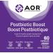 AOR - Postbiotic Boost 60 Capsules - Supports Healthy Weight Management for Men and Women - BPL1 (Bifidobacterium lactis CECT8145) - Visceral Fat Burner - Increases Feelings of Satiety - Buy Online on GoSupps.com